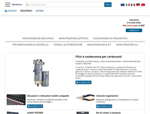Tablet Screenshot of manutenzione-online.com